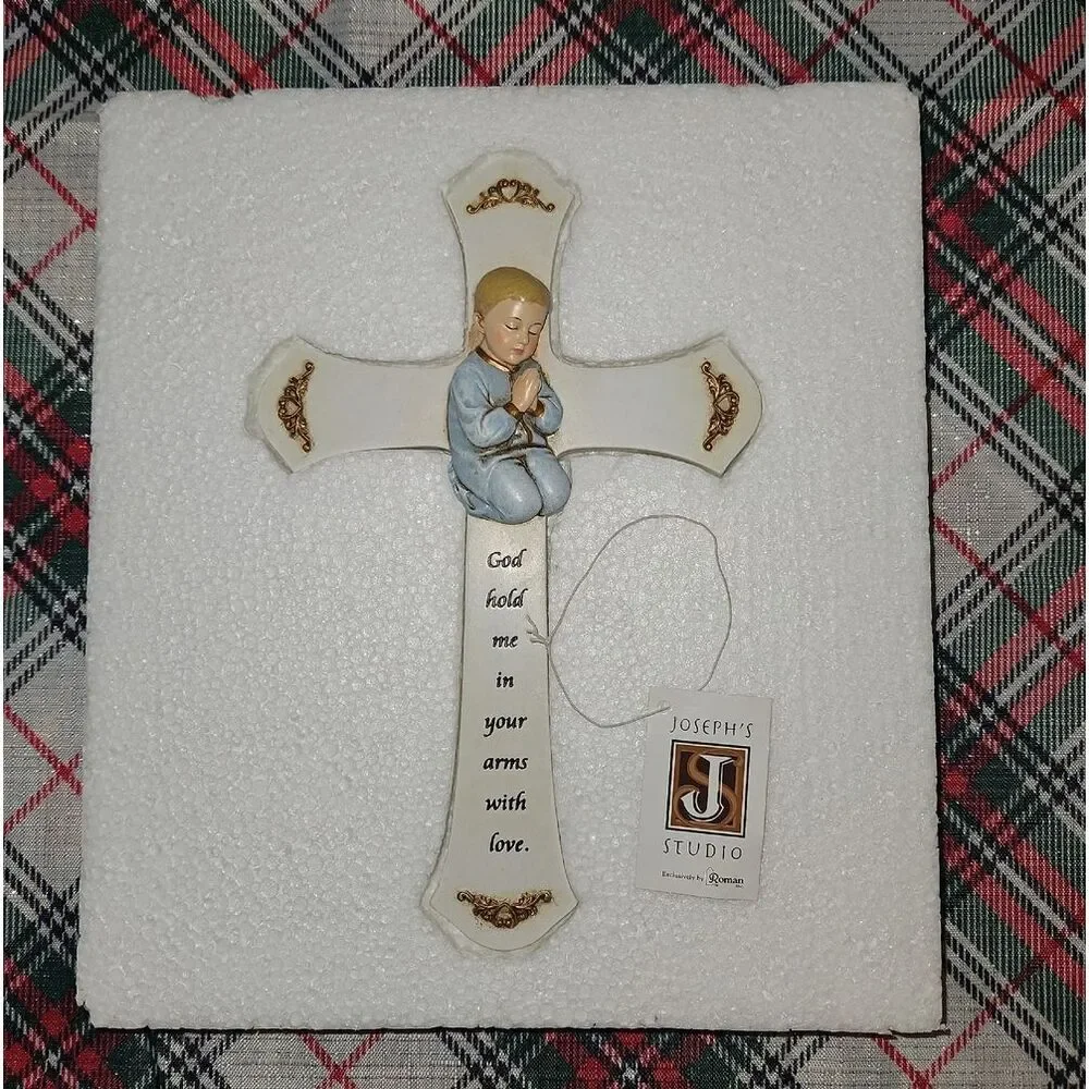 Joseph's Studio The Praying Boy Wall Cross Home Decor